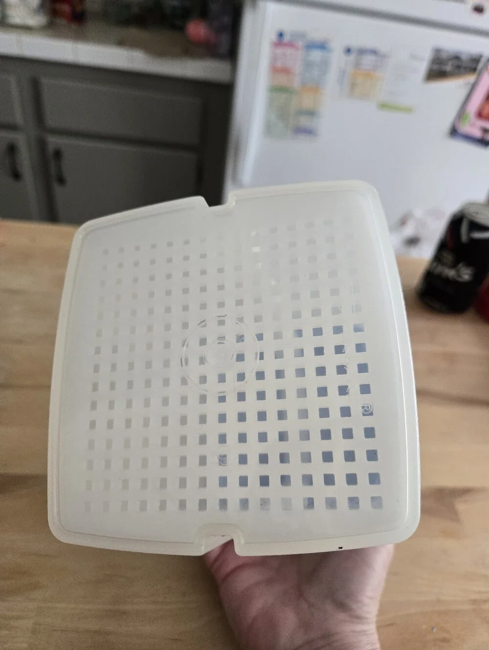 Vintage Tupperware Pick-A-Deli Pickle Keeper Container 1560-2   3 Pieces  Blue